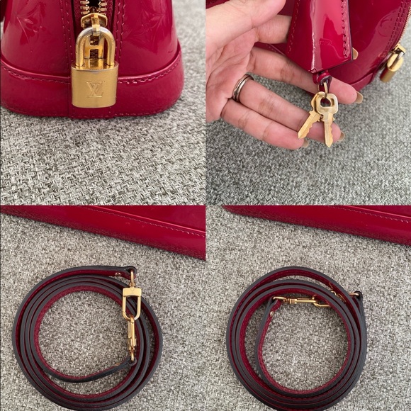 Louis Vuitton Vernis Alma BB - Picture 9 of 16